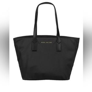 Marc Jacobs black nylon tote bag